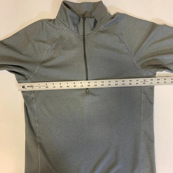 Patagonia Men's Capilene Midweight Half‎ Zip Mock Neck Long Sleeve Pullover SZ M - Picture 10 of 12
